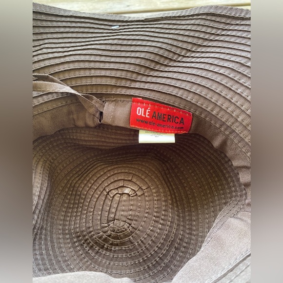 Ole America Brown Polyester Sun Hat - Picture 3 of 4